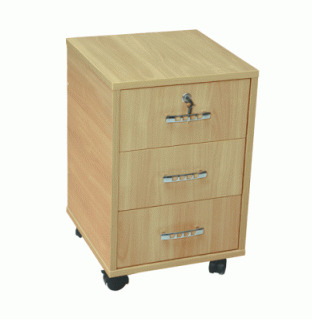 Тумба мобільна з 3-ма шухлядами АНШАР ГРУП (8254) 386х402х574 мм.